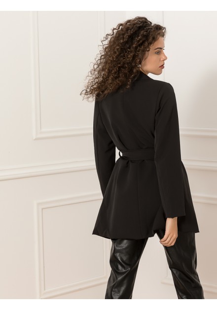 Σακάκι blazer με ζώνη